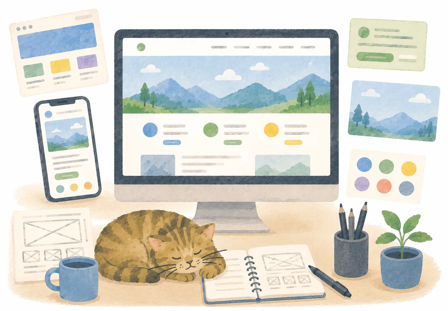 Webデザインのイメージ